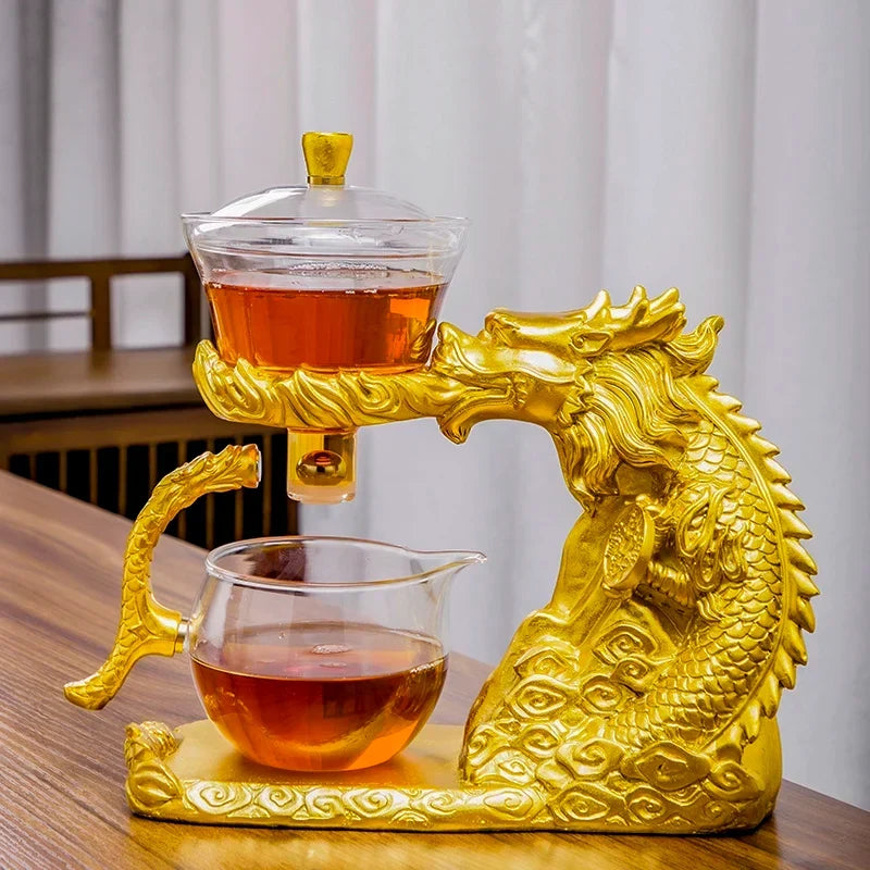 Teapot Borosilicate Glass Magnetic Locking Loose-Leaf Infuser