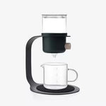 Teapot Glass & Metal Nordic Style 6.8 Oz