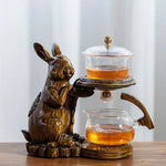 Teapot Heat-Resistant Glass Animal Design