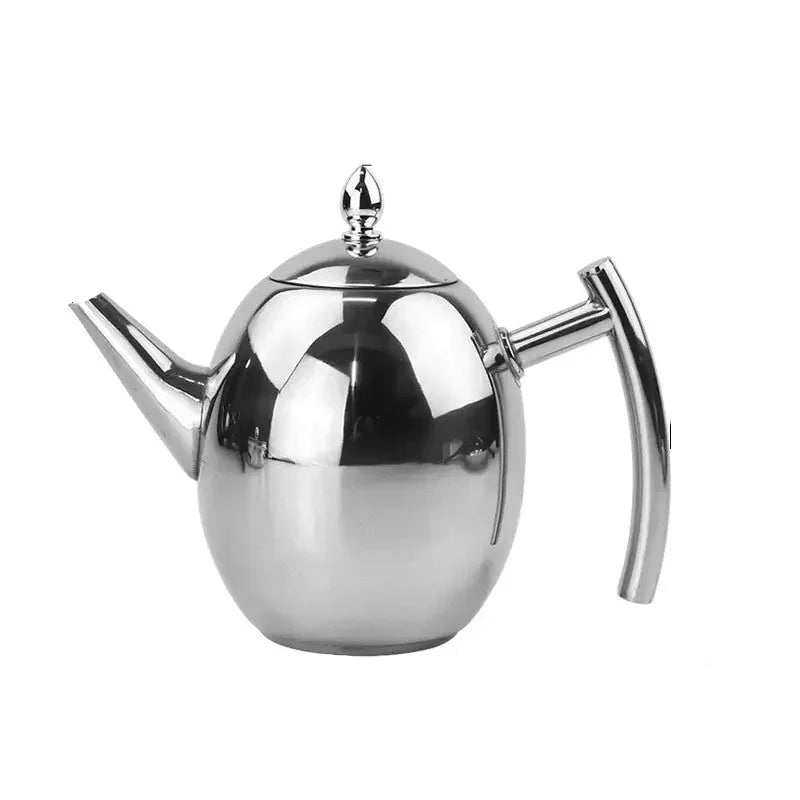Teapot Stainless Steel Integrated Strainer 33 Oz Capacity