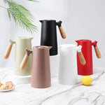 Teapot Thermos Built-In Infuser Leak-Proof 33.8 Fl Oz