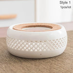 Teapot Warmer Ceramic Candle-Powered Keeps Tea Warm