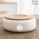 Teapot Warmer Ceramic Candle-Powered Keeps Tea Warm