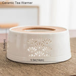 Teapot Warmer Ceramic Candle-Powered Keeps Tea Warm