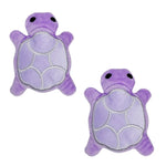 Teething Toy Plush Squeaky Turtle 2-Pack