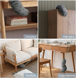 Telescopic Duster Flexible Microfiber Head & Stainless Steel Pole