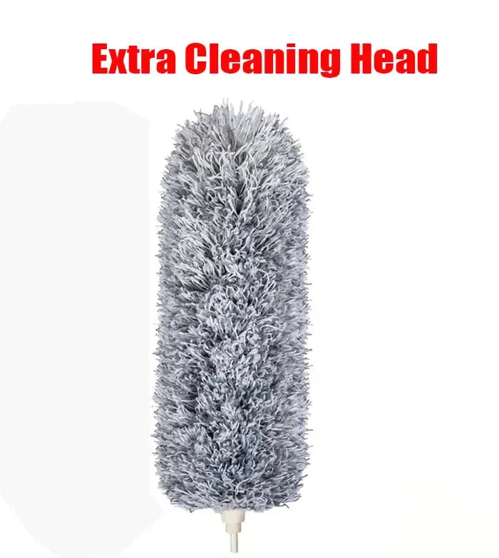 Telescopic Duster Flexible Microfiber Head & Stainless Steel Pole