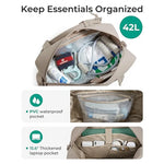 Tennis Gear Bag Spacious Water-Resistant Multiple Pockets