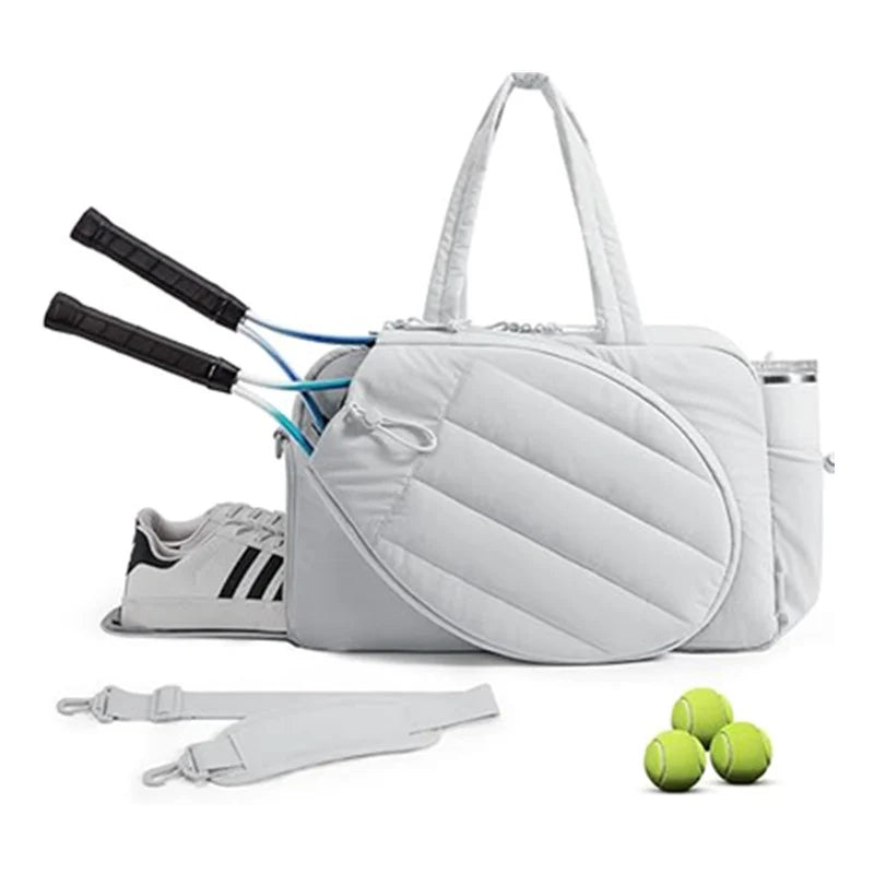 Tennis Gear Bag Spacious Water-Resistant Multiple Pockets