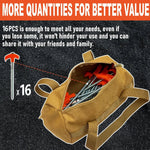 Tent Stakes 8-Inch Screw-In Rust-Resistant Carbon Steel