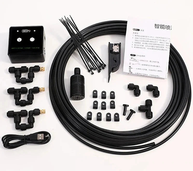 Terrarium Misting System WiFi-Controlled Auto Timer & Ultra-Fine Spray