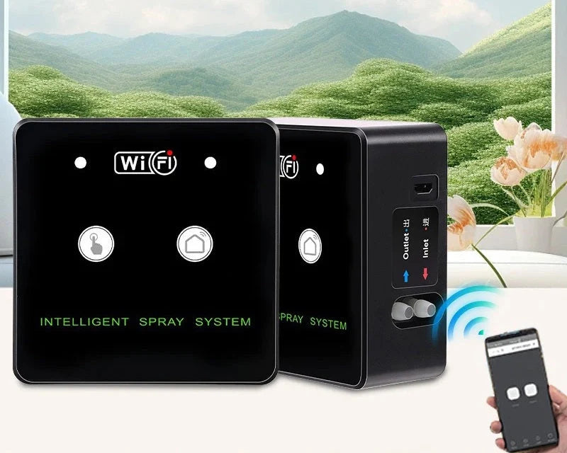 Terrarium Misting System WiFi-Controlled Auto Timer & Ultra-Fine Spray