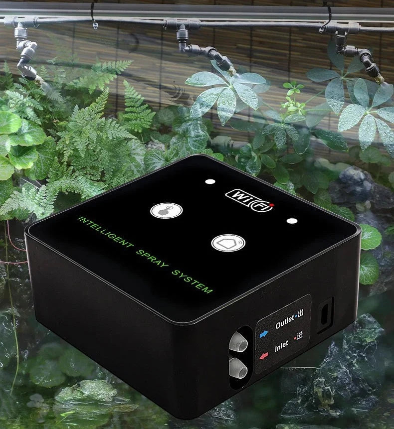Terrarium Misting System WiFi-Controlled Auto Timer & Ultra-Fine Spray