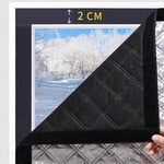 Thermal Curtain Sun-Blocking Heat-Insulating Privacy Fabric