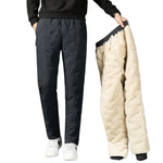 Thermal Pants Fleece-Lined Water-Repellent & Breathable Zippered Pockets