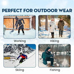 Thermal Pants Fleece-Lined Water-Repellent Zipper Pockets