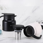 Thermos Flask 316 Stainless Steel Integrated Tea Filter One-Click Pour Spout