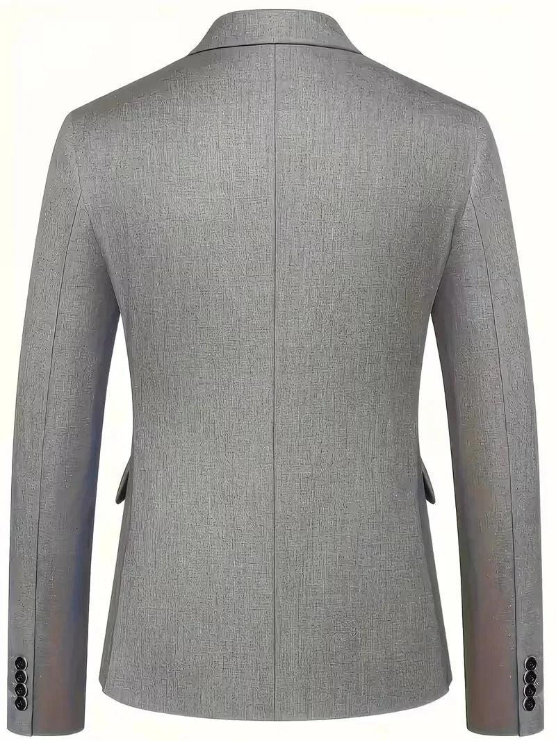 Three-Piece Suit Slim Fit Double-Breasted Waistcoat