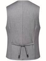 Three-Piece Suit Slim Fit Double-Breasted Waistcoat