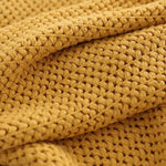Throw Blanket Chunky Knit Soft Yarn Machine Washable