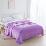 Throw Blanket Soft Velvet Lightweight Warmth Machine Washable