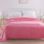 Throw Blanket Soft Velvet Lightweight Warmth Machine Washable