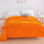 Throw Blanket Soft Velvet Lightweight Warmth Machine Washable