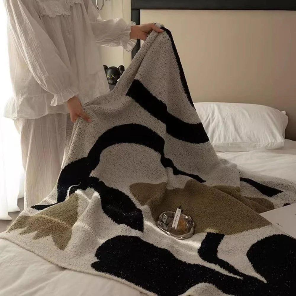 Throw Blanket Ultra-Soft Microfiber Machine Washable