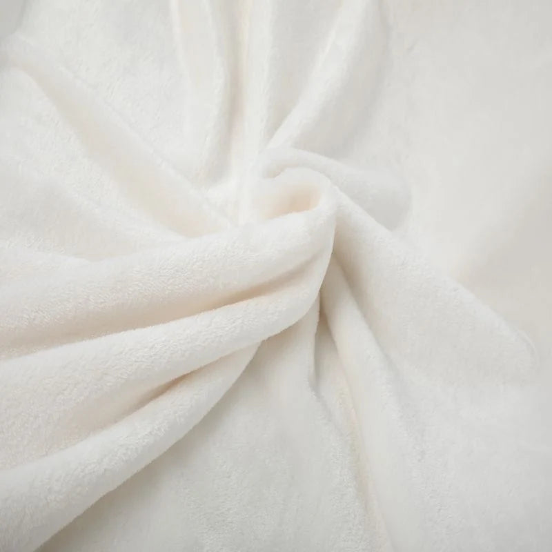 Throw Blanket Velvet Soft Machine Washable Cozy Warmth