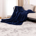 Throw Blanket Waffle Knit Microfiber Lightweight Machine Washable