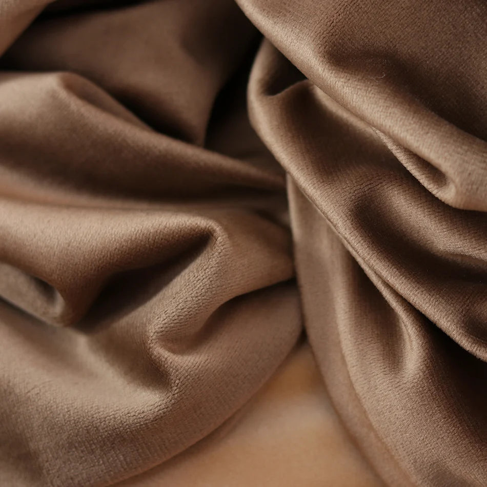 Throw Cushion Velvet Contrast Piping Removable Cover