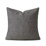 Throw Pillow Cover Linen Chenille Dense Woven Hidden Zipper
