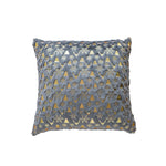 Throw Pillow Cover Plush Velvet Gold Foil Hidden Zipper
