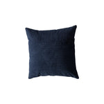 Throw Pillow Cover Ribbed Chenille Removable & Machine Washable