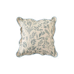 Throw Pillow Floral Print Removable Cover & Hypoallergenic Fill