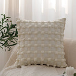 Throw Pillow Plush Teddy Fleece 18x18 Machine Washable