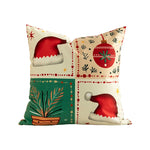 Throw Pillow Soft Microfiber Patchwork Removable Zipper Cover