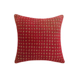 Throw Pillow Textured Bouclé Houndstooth 18x18in
