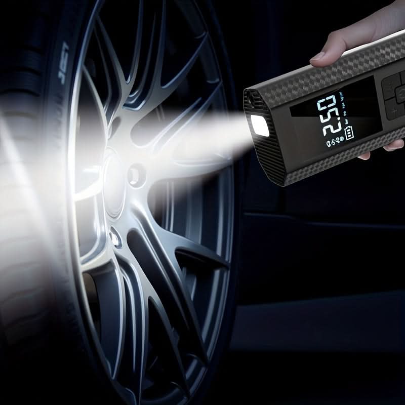 Tire Inflator Cordless Rechargeable 150 PSI Digital Display