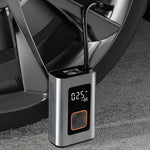 Tire Inflator Portable Rechargeable 140 PSI Auto Shut Off