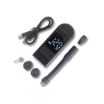Tire Pump Digital Gauge & Auto-Stop USB-C Rechargeable 120 PSI