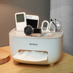 Tissue Dispenser With Phone Holder Dual-Function Design