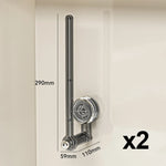 Tissue Holder 180° Rotatable Tool-Free Suction Mount