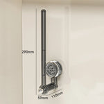 Tissue Holder 180° Rotatable Tool-Free Suction Mount