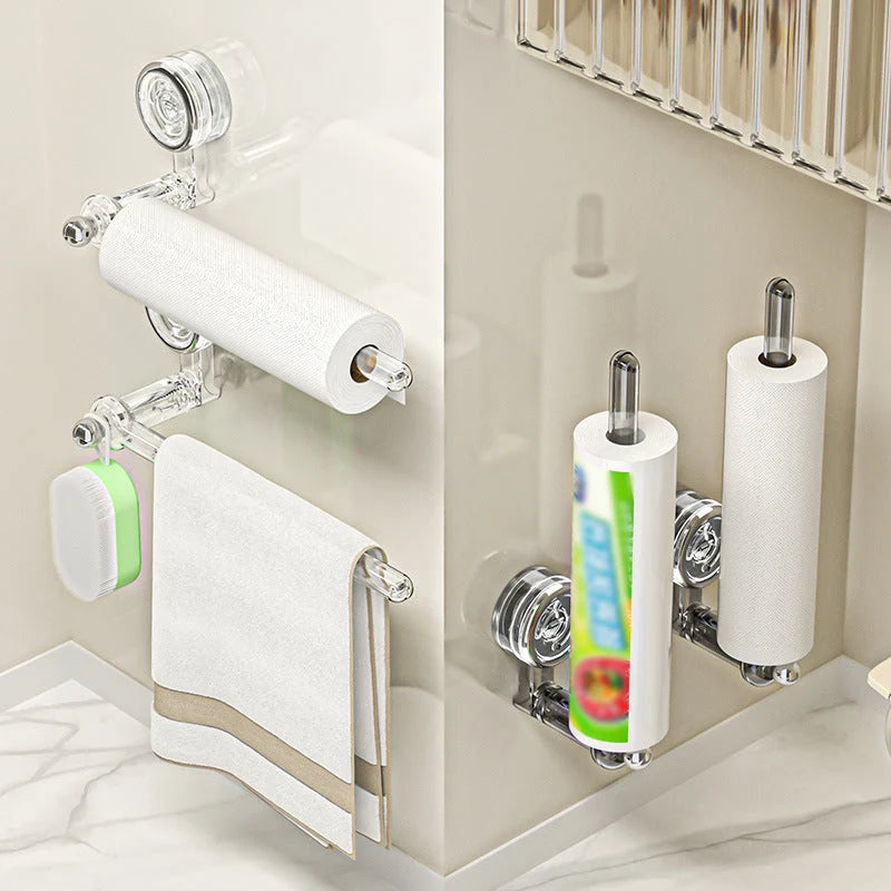 Tissue Holder 180° Rotatable Tool-Free Suction Mount