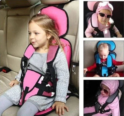 Toddler Car Seat Portable Reinforced Harness Machine Washable Cover
