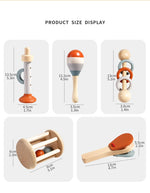 Toddler Music Set Professionally Tuned Wooden Instruments