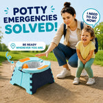 Toddler Travel Potty Portable With Disposable Bags & Carry Bag