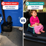 Toddler Travel Potty Portable With Disposable Bags & Carry Bag