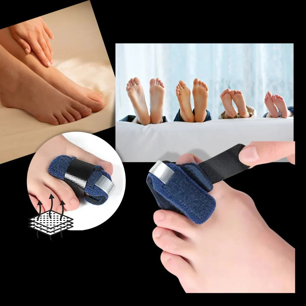 Toe Straightener Adjustable Support & Breathable Slim Fit